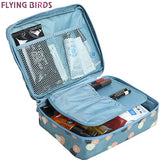 FLYING BIRDS Cosmetic case bag Multifunction wash bag Women Makeup portable Bag toiletry Storage waterproof Travel Bags LS8973fb