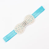 Fashion 2Months-24Months Baby Girl Head Accessories Hair band Baby Party Pearl Bowknot Crown Pearl Headwear