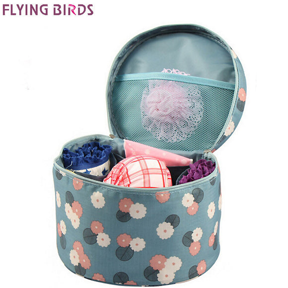 FLYING BIRDS Storage bag Wash bag Cosmetic case Multifunction Makeup purse Women Cosmetic Bags waterproof Travel Bags LS4195fb