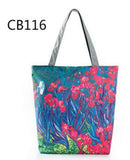 FLYING BIRDS carton printing canvas bag women handbag women's bags shoulder bag high quality fashion pouch bucket bags LM4364fb