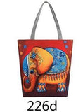 FLYING BIRDS carton printing canvas bag women handbag women's bags shoulder bag high quality fashion pouch bucket bags LM4364fb