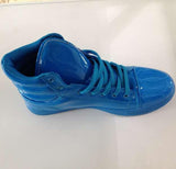 HEE GRAND Casual Shoes Woman Lighted Candy Color High-top Shoes Woman Fashion Shoes Flat Platform Student Shoes XWB001