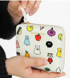 FLYING BIRDS women wallets brands short style purse dollar price printing designer purses card holder coin bag female LM4158fb
