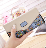 FLYING BIRDS wallet for women wallets brands purse dollar price printing designer purses card holder coin bag female LM4163fb