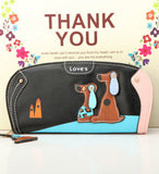 FLYING BIRDS! women leather wallets dollar price women's purse 2016 new card holder coin purse summer style bag ladies LM3091fb