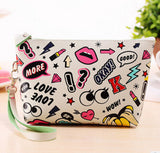 FLYING BIRDS Cosmetic case storage Cosmetic Bags Makeup Bag  Dumpling Large clutch Women Packages Waterproof bag LM3848fb