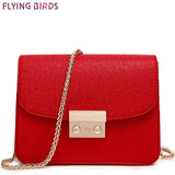 FLYING BIRDS!  new women bag for Women messenger Bags ladies leather handbag designer shoulder bag summer style bolsas LS8927fb