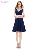 Cocktail Dress Ever Pretty Green 2017 New Arrival Women V-neck Sleeveless High Stretch Dress AP05294 Special Occasion Dresses