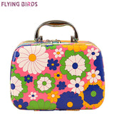 FLYING BIRDS women cosmetic cases Capacity Large  Cosmetic Bags Box Makeup Bag Beauty Case Travel Jewelry Display Case LM3603fb