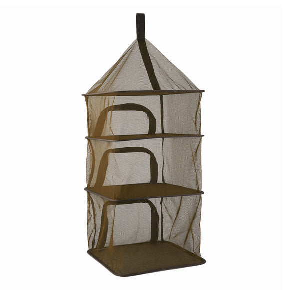 Outdoor tool Multifunctional Foldable Mesh Cloth Hanging Holder Storage Bag 4 Layers Home Hanging Laundry Basket Toy Organizer