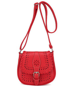 Flying birds! 2016 women messenger bags hollow out women handbag of brands leather bag designer women's pouch bolsas LS8780fb