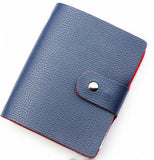 FLYING BIRDS card holder bag name ID Business Card Holder bag High Quality women &men Leather 60 Bank credit Cards Case LS8981fb