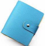 FLYING BIRDS card holder bag name ID Business Card Holder bag High Quality women &men Leather 60 Bank credit Cards Case LS8981fb