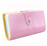 FLYING BIRDS women&men card holder name ID Business Card Holders High Quality Leather 156 Bank credit Card Case Hasp LM4358fb