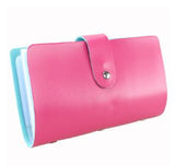 FLYING BIRDS women&men card holder name ID Business Card Holders High Quality Leather 156 Bank credit Card Case Hasp LM4358fb