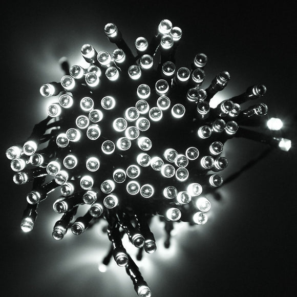 22M LED Fairy Light Solar Powered 200 LED String Light Christmas Tree Lights Party Wedding Outdoor Decoration