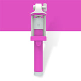 Universal Candy Colors Selfie Sticks Extendable Monopod For iPhone 6 5 Android Phone Rotation Wired Tripod Hot Sales Stick Gifts