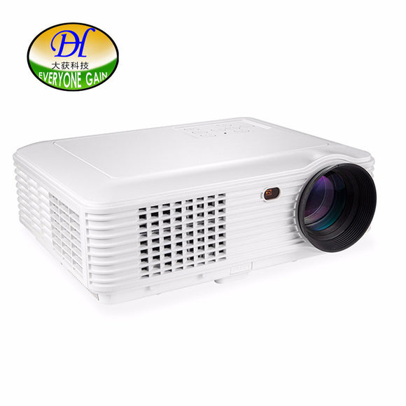 Everyone Gain 5200Lumens Quadcore Android OS WiFi Smart 1280*800P 3D Full HD LCD Home Theater TV LED Projector Video DH-TL120A