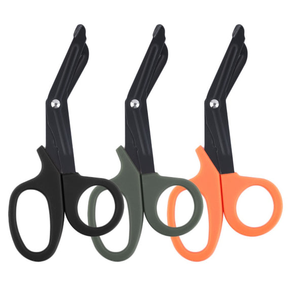 2017 Wholesale Pocket Size Tactical Scissor Bandage Paramedic Shears Survival Rescue Tool free shipping