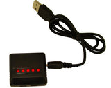 1pcs 3.7V Lipo Battery Adapter Charger USB Interface 4 in 1 / 5 in 1 / 6 in 1 for Syma X5 X5C X5C-1 H107 H107C JJRC H8 Wholesale
