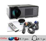 DH-TL261+ 3D function TV LCD Projector 800*480P support 720P 1080P Full HD Widescreen Home Theater Proyector 50000hs lamp life L
