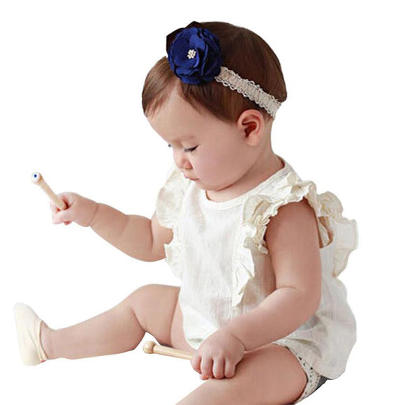 Girl Head Accessories Hair band  Lace Floral ears Headwear princess 4 colors hairpins for women girl #LSN