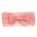 JECKSION 2017 New Fashion Girls Lace Big Bow Hair Band  Head Wrap Band Accessories #LSW