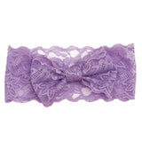 JECKSION 2017 New Fashion Girls Lace Big Bow Hair Band  Head Wrap Band Accessories #LSW