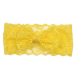 JECKSION 2017 New Fashion Girls Lace Big Bow Hair Band  Head Wrap Band Accessories #LSW