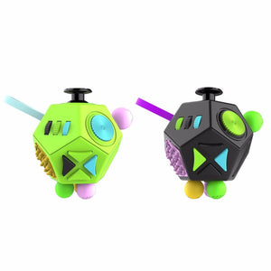 12 Sides Upgrade Generation Cubes Toys Pressure Focus Releasing For Adults Children Anti Stress Relief Cubes Perfect Gift New