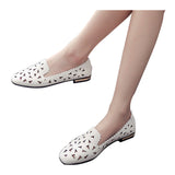 HEE GRAND Women Flats 2017 Hollow Out Fashion Summer Shallow Slip-on Flat with Shoes Woman XWD5797