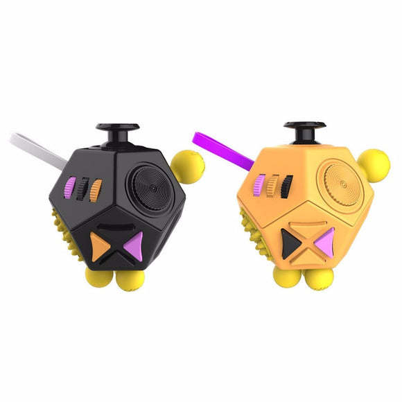 Funny 12 Sides Generation Cubes Toys Pressure Releasing For Adults Kids Anti Stress Relief Cubes Special Birthday Gift Hot Sale