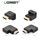 Ugreen HDMI male to HDMI female cable adapter converter extender 90 degrees angle 270 degrees angle for 1080P HDTV hdmi adapter
