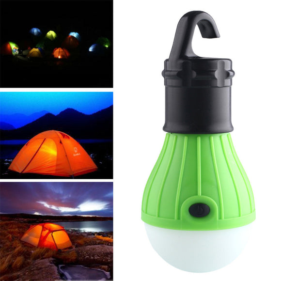 Soft Light Outdoor Hanging 3 Light Outdoor Camping Tent Lantern Bulb Fishing Light Bulb Lamp White Light free shipping