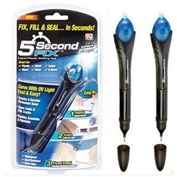 1 Pcs 5 Second Fix UV Light Repair Tool With Glue
