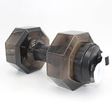 2.2L  Dumbbell Shaped Bpa-Free Plastic Water Bottle