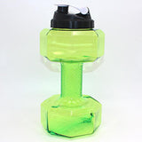 2.2L  Dumbbell Shaped Bpa-Free Plastic Water Bottle