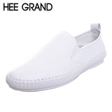HEE GRAND Cute High Quality Women Loafers Shoes Flat with Slip-ons PU Leisure Shoes Spring Autumn Shoes Woman DWD2588
