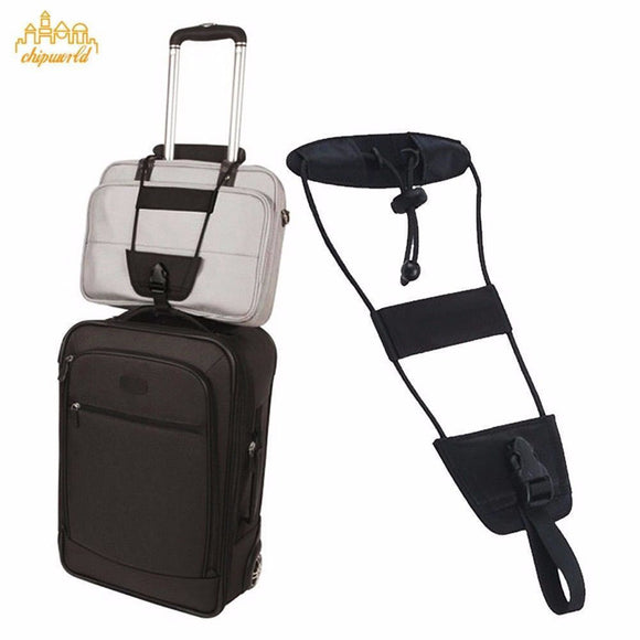 2 pcs Add A Bag Strap Storage Box Travel Luggage Suitcase Adjustable Belt Carry On Bungee Strap