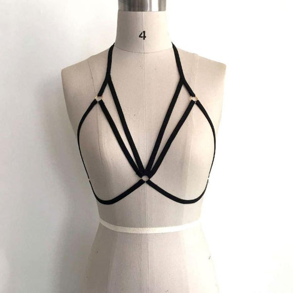 1PC Sexy Womens Elastic Sports Hollow Bra For Yoga Gym#YL