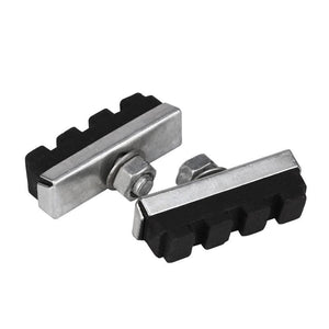 2pcs/lot Durable Road bike brake pads for MTB Bike V Brake Shoes Brake Holder Pads Black Bike Accessories wholesale #EW